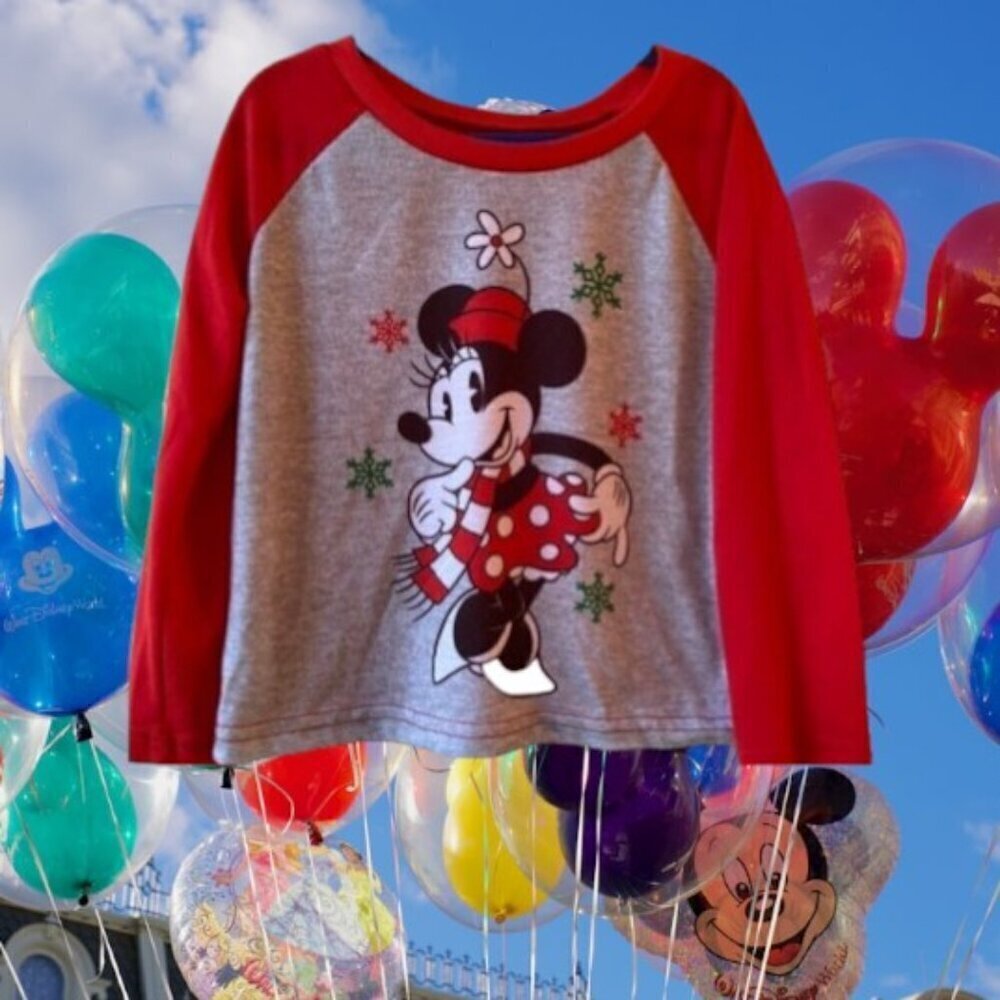 Disney Minnie Mouse Design Pajama Shirt